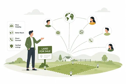 Sell Land with Better Reach
